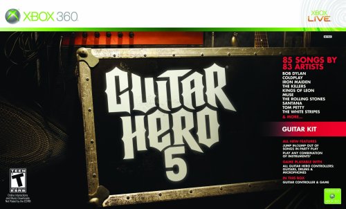 【中古】【未使用・未開封品】Xbox 360 Guitar Hero 5 Guitar Bundle (輸入版)