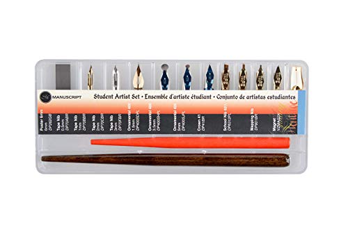 Manuscript Student Artist Nib Set in Selection Box アートペン (並行輸入品)