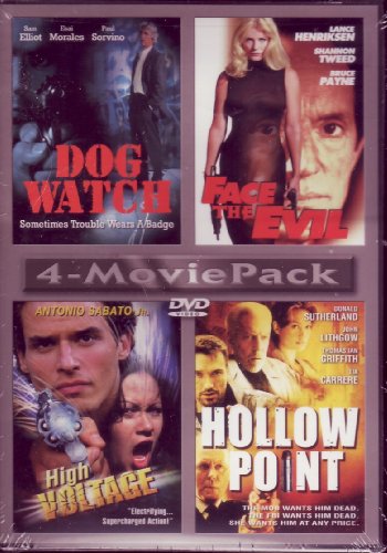 【中古】【未使用・未開封品】Dog Watch / Face the Evil / High Voltage / Hollow Point (4 Movie Pack)