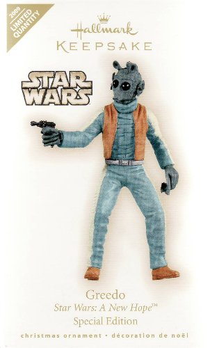 STAR WARS Greedo 2009?Hallmark Ornament
