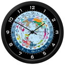 【中古】【未使用・未開封品】ワールドタイムクロック - 10インチ