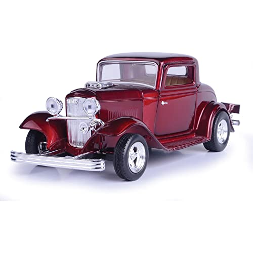 Premium American Classics 1932 Ford Coupe Black 1:24 Diecast Model Car Motormax diecast car model 732