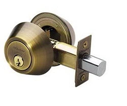 Master Lock DSO0705 鍵付きデッドボルト アンティーク真鍮