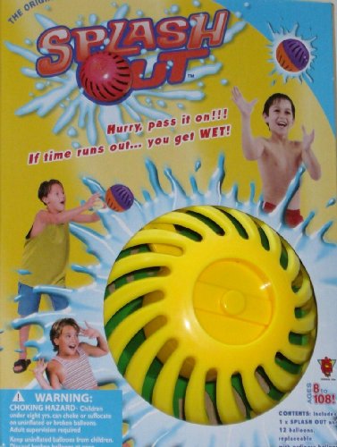 【中古】【未使用・未開封品】Splash Out Water Game PASS IT ON Wet Balloon Fun, Colors Vary by Big Time Toys