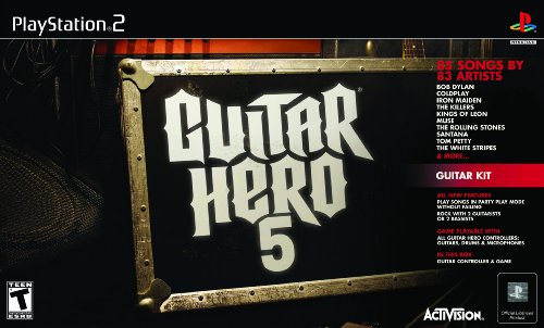 š̤ۡѡ̤ʡPS2 Guitar Hero 5 Guitar Bundle (͢)