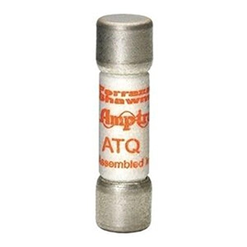 Mersen ATQ Amp-Trap 時間遅延ミジェットヒューズ 500VAC、10kA、1-4/10 アンペア、直径13/32インチ x 長さ1-1/2インチ