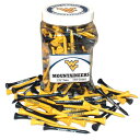 【中古】【未使用・未開封品】(West Virginia Mountaineers) - Jar of West Virginia Mountaineers Golf Tees (175 Tees)