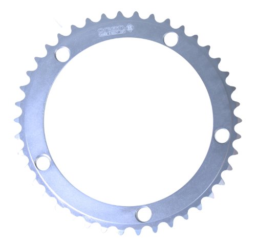 【中古】【未使用・未開封品】Origin8 合金クラシックチェーンリング、144mm/50T、シルバー