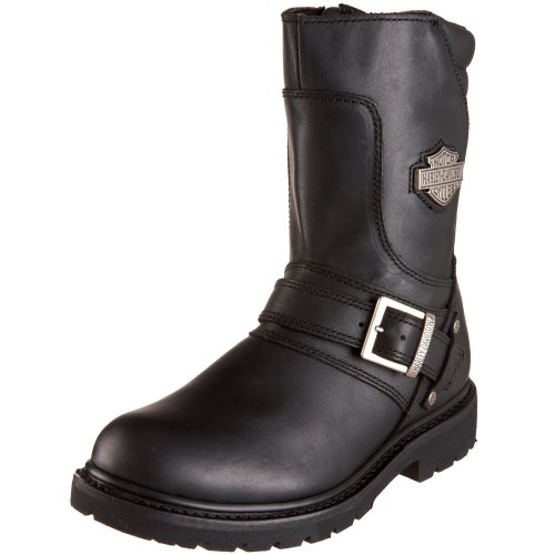 š̤ۡѡ̤ʡ[Harley-Davidson] Men's Booker Engineer Boot,Black,8 M US