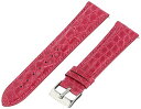 【中古】【未使用・未開封品】Swiss Watch International 21?MMホットピンクGenuine Alligator Strap 21?aar33?m