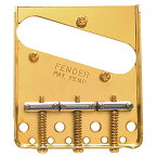 【中古】【未使用・未開封品】Fender パーツ 3-Saddle American Vintage Telecaster? Bridge Assembly with Chromed-Brass Saddles