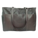 楽天AJIMURA-SHOP【中古】【未使用・未開封品】Piel 8746-CHC Chocolate Large Shopping Bag