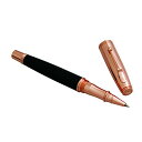 Monteverde Invincia Rose Gold with Black Carbon Fiber Rollerball Pen (MV40061) ボールペン (並行輸入品)