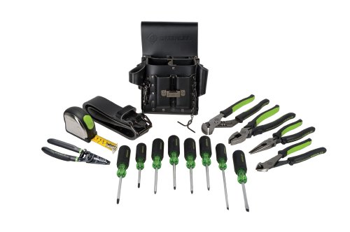 【中古】【未使用・未開封品】Greenlee 0159-24 Electrician's Tool Kit, Metric, 16 Piece by Greenlee