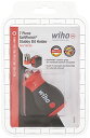 【中古】【未使用 未開封品】Wiha 38045 Stubby Screwdriver With Six-In-One Insert Bits, Torx by Wiha