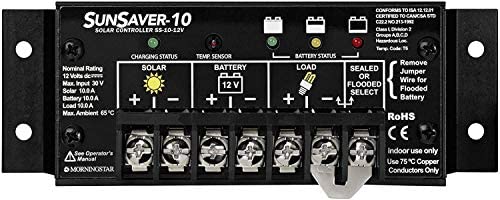 樂天商城 - 【中古】【未使用・未開封品】Morningstar SunSaver SS-10-12v Charge Controller 10A 12V, Model: SS-10-12V, Home & Outdoor Store
