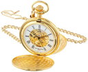 yÁzygpEJizCharles-Hubert- Paris Brass Gold-Plated Mechanical Double Cover Pocket Watch #3575-G