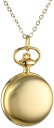【中古】【未使用・未開封品】Charles-Hubert, Paris Women's 6765 Gold-Plated Satin Finish Quartz Pendant Watch
