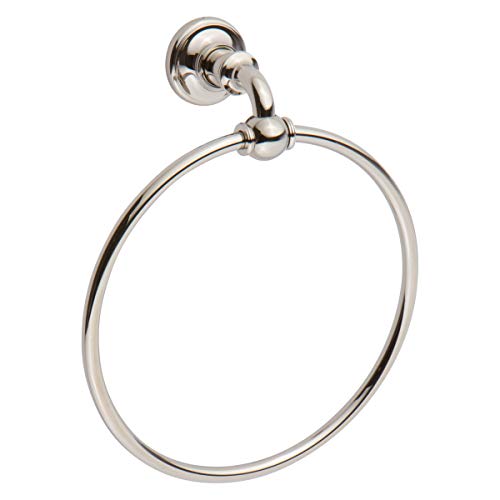 【中古】【未使用・未開封品】(Polished Nickel) - Ginger 4505/PN Columnar Closed Towel Ring, Polis..
