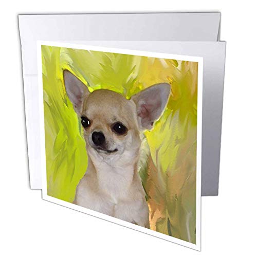 【中古】【未使用・未開封品】犬チワワ???チワワPortrait???グリーティングカード Set of 6 Greeting Cards