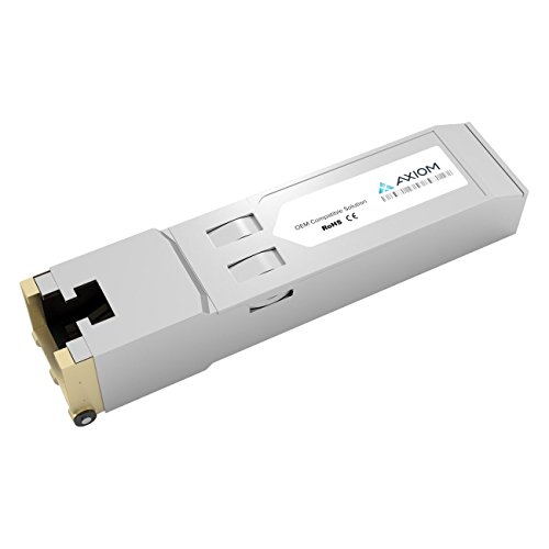 Axiom Cisco SFP-GE-T= Compatible - SFP (mini-GBIC) transceiver module (equivalent to: Cisco SFP-GE-T) - GigE - 1000Base-T