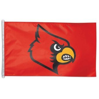 【中古】【未使用・未開封品】(Louisville Cardinals) - Louisville Cardinals Flag - 3 x 5 Cardinals House Flag