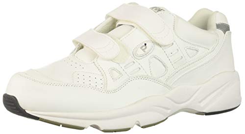 【中古】【未使用・未開封品】[Propet] Men's Stability Walker Strap Walking Shoe, White, 9 3E US
