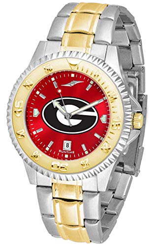 Competitor ツートーン アノクローム Links Make Watch Adjustable Georgia Bulldogs - Competitor Two - Tone AnoChrome