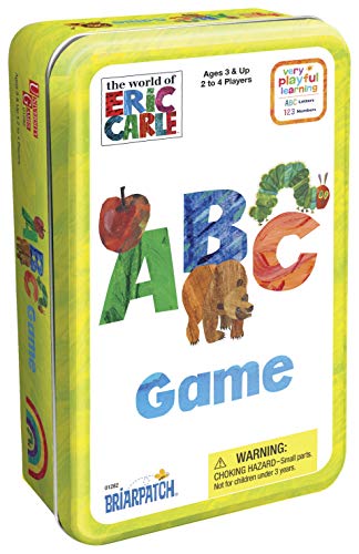 【中古】【未使用 未開封品】Eric Carle 039 s ABC Game - Travel Tin