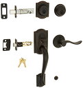 【中古】【未使用・未開封品】Schlage f62-cam-acc-rh Camelot Right Handダブル円柱Handleset withアクセント、Aged Bronze(4)