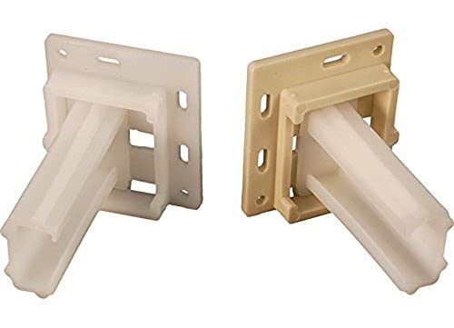 【中古】【未使用・未開封品】(Small C - Shape) - RV Designer H306, Drawer Slide Socket Set, Small C - Shape, 2 Per Pack, Cabinet hardware