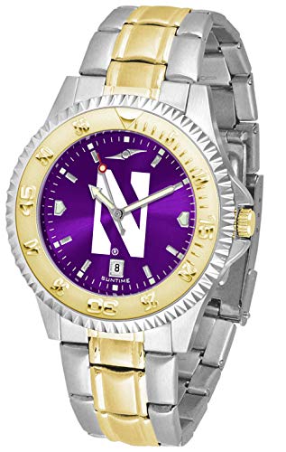 【中古】【未使用・未開封品】Northwestern Wildcats競合他社ツートンカラーAnochromeメンズ腕時計