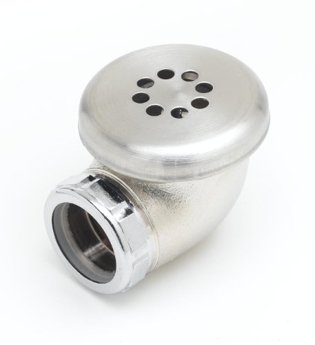 T&S Brass 011356-45 Overflow Head Assembly with Chrome Plated Brass Body by T&S Brass