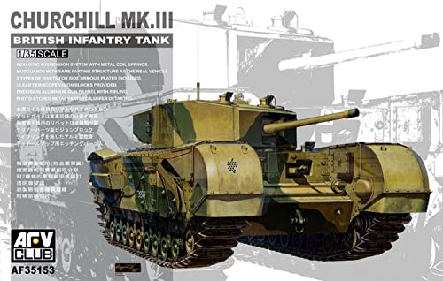 War Vehicle - 【中古】【未使用・未開封品】AFVクラブ 1/35 イギリス陸軍 チャーチルMk.3 プラモデル FV35153
