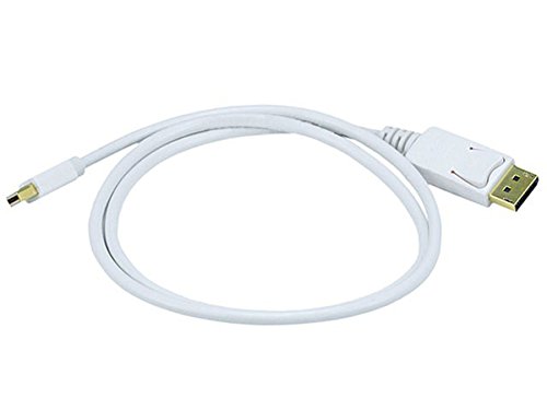 【中古】【未使用・未開封品】Monoprice 3?ft 32?AWG Mini DisplayPort to DisplayPortケーブル???ホワイト 3ft 106006