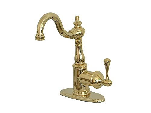 【中古】【未使用・未開封品】Kingston Brass Ks7492Bl Single Lever Handle Bar Faucet With Cover Plate - Polished Brass Finish【メーカー名】【メーカー型番】【ブランド名】Kingston Brass 洗面水栓, シャワーヘッド＆浴室水栓カテゴリ 【商品説明】Kingston Brass Ks7492Bl Single Lever Handle Bar Faucet With Cover Plate - Polished Brass Finish【注意】こちらは輸入品となります。当店では初期不良に限り、商品到着から7日間は返品を 受付けております。こちらは当店海外ショップで一般の方から買取した未使用・未開封品です。買取した為、中古扱いとしております。他モールとの併売品の為、完売の際はご連絡致しますのでご了承ください。ご注文からお届けまで1、ご注文⇒ご注文は24時間受け付けております。2、注文確認⇒ご注文後、当店から注文確認メールを送信します。3、当店海外倉庫から当店日本倉庫を経由しお届けしますので10〜30営業日程度でのお届けとなります。4、入金確認⇒前払い決済をご選択の場合、ご入金確認後、配送手配を致します。5、出荷⇒配送準備が整い次第、出荷致します。配送業者、追跡番号等の詳細をメール送信致します。6、到着⇒出荷後、1〜3日後に商品が到着します。　※離島、北海道、九州、沖縄は遅れる場合がございます。予めご了承下さい。お電話でのお問合せは少人数で運営の為受け付けておりませんので、メールにてお問合せお願い致します。営業時間　月〜金　10:00〜17:00お客様都合によるご注文後のキャンセル・返品はお受けしておりませんのでご了承下さい。