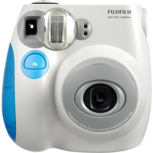 【中古】【未使用・未開封品】FUJIFILM instax mini7Sチェキ ブルー