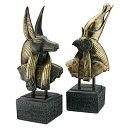 yÁzygpEJizDesign Toscano Gods of Ancient Egypt Sculptures: Anubis and Horus by Design Toscano