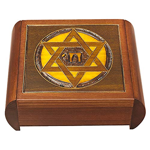 【中古】【未使用・未開封品】デビッドの秘密のブルースタージュエリー記念品ボックスJudaica