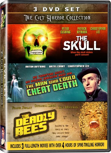 【中古】【未使用・未開封品】The Cult Horror Colection - 3DVD SET! - The Skull, The Man Who Could Cheat Death, & The Deadly Bees