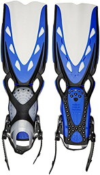 【中古】【未使用・未開封品】【並行輸入品】Mares/マレス　X-Stream Fins Open Heel Fins (ブルー, レギュラー) (26-28cm)