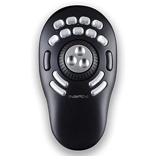 【中古】【未使用・未開封品】ContourDesign ジョグホイール/プログラマブルショートカットボタン Shuttle PROv2 輸入品 [並行輸入品]