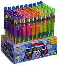 【中古】【未使用・未開封品】Raymond Geddes, 67345, Rainbow Gel Pens, assorted colors, 50 per display ペン (並行輸入品)