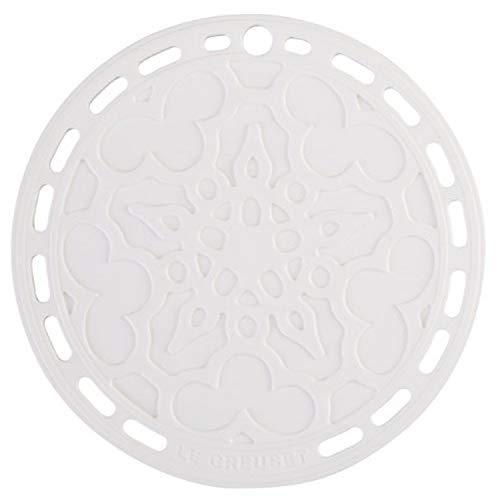 【中古】【未使用・未開封品】Le Creuset シリコーン 8インチ ラウンド フレンチ トリベッ ...