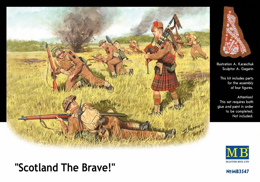 Masterbox 1:35 - 'scotland Thebrave'
