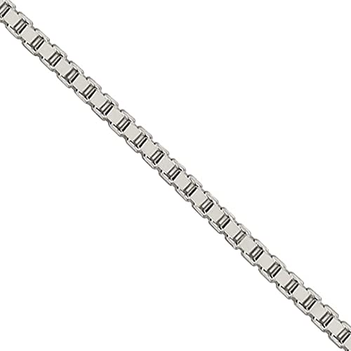 【中古】【未使用・未開封品】2.5?MMスターリングシルバー、ボックスチェーンネックレス、30インチ【メーカー名】【メーカー型番】【ブランド名】The Black Bow チェーン 【商品説明】2.5?MMスターリングシルバー、ボックスチェ...