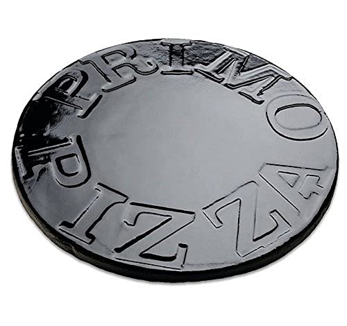 【中古】【未使用・未開封品】(33cm Diam.) - Primo 340 Porcelain Glazed Pizza Baking Stone for Primo Oval Junior Grill