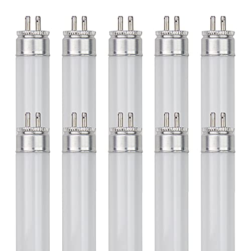 【中古】【未使用・未開封品】Sunlite 05061-SU F8T5/DL 8ワット T5 リニア蛍光灯電球 ミニバイピンベース 6500K 10個パック