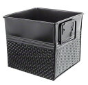 【中古】【未使用・未開封品】American Metalcraft BEVB556 Ninth Size Black Rectangular Beverage ...