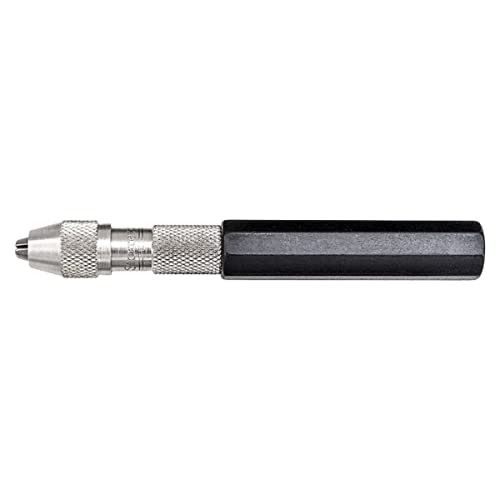 Starrett 166C Pin Vise With Insulated Octagonal Handle, 0.050-0.125 Range by Starrett